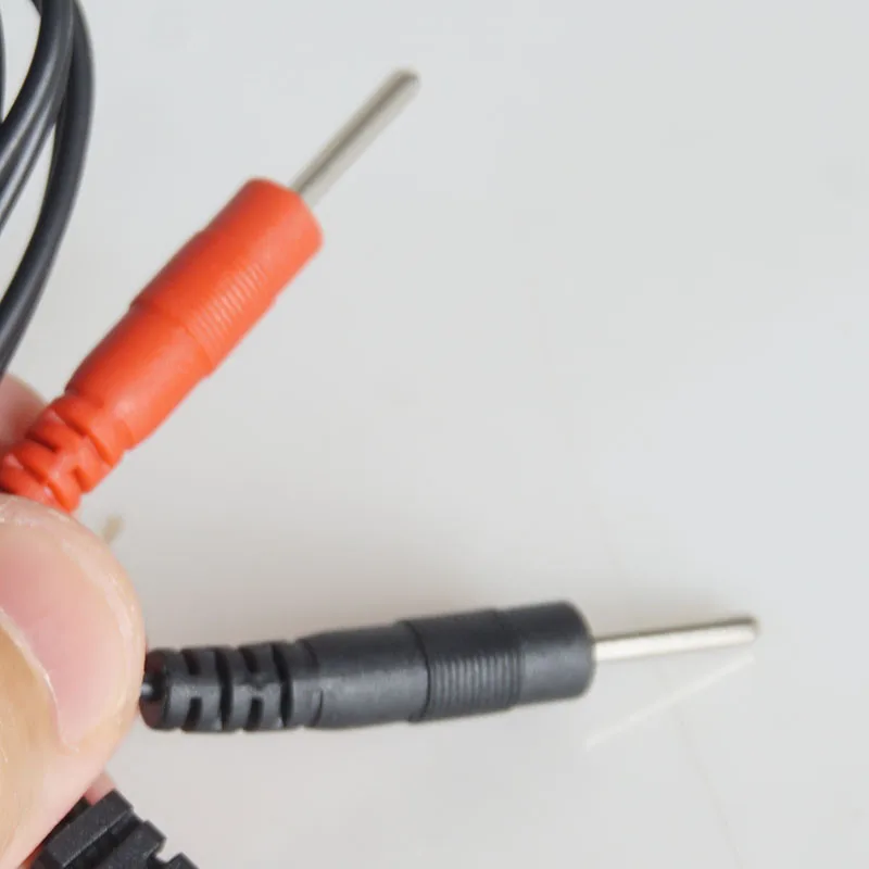 E stim Estim Electrode Lead Wires,Electro Shock BDSM Cable Adaptor,Electric Sex Toys,Electrostimulation,Electrostimulator E-stim