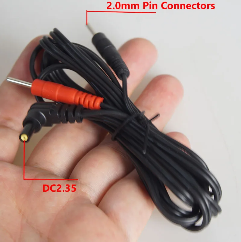 E stim Estim Electrode Lead Wires,Electro Shock BDSM Cable Adaptor,Electric Sex Toys,Electrostimulation,Electrostimulator E-stim