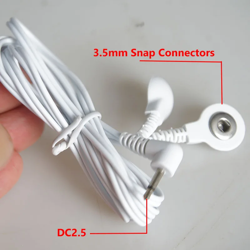 E stim Estim Electrode Lead Wires,Electro Shock BDSM Cable Adaptor,Electric Sex Toys,Electrostimulation,Electrostimulator E-stim
