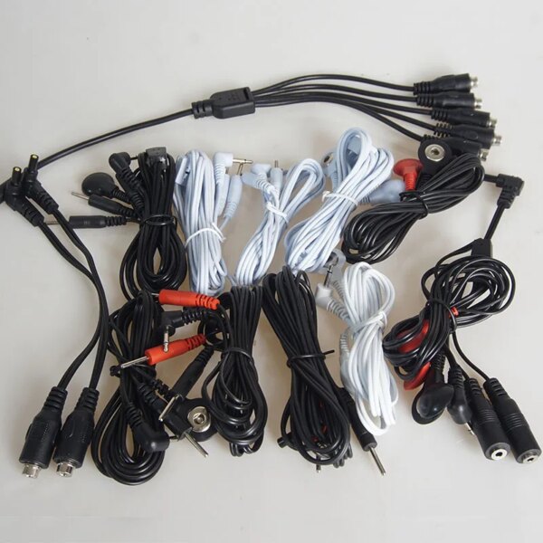 e stim estim electrode lead wireselectro shock bdsm cable adaptorelectric sex toyselectrostimulationelectrostimulator e stim