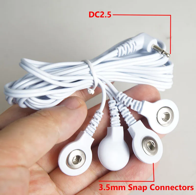 E stim Estim Electrode Lead Wires,Electro Shock BDSM Cable Adaptor,Electric Sex Toys,Electrostimulation,Electrostimulator E-stim