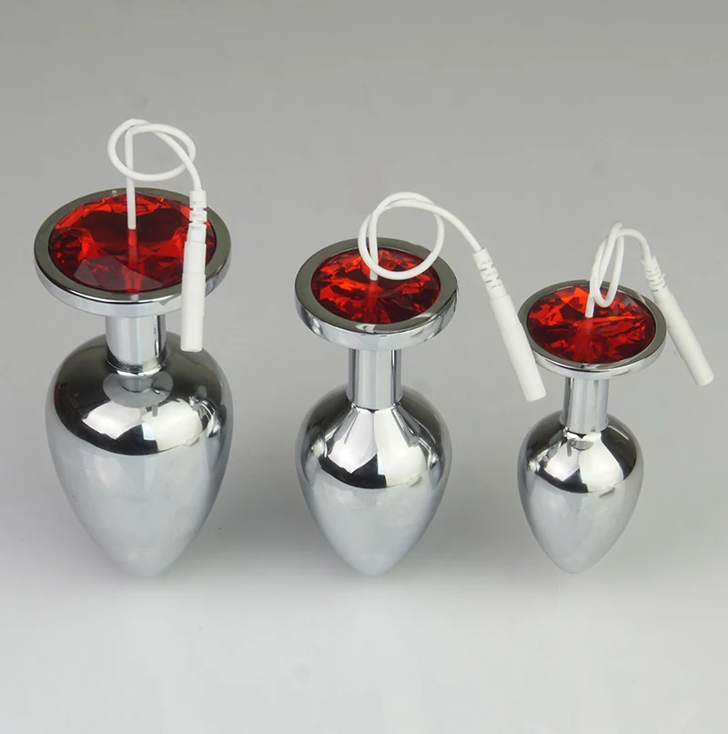 Electrosex Electrostimulator Buttplug,Electro Shock Anal Butt Plug,Electric Dildo Anus Expandable Stimulation,E stim Sex Toys