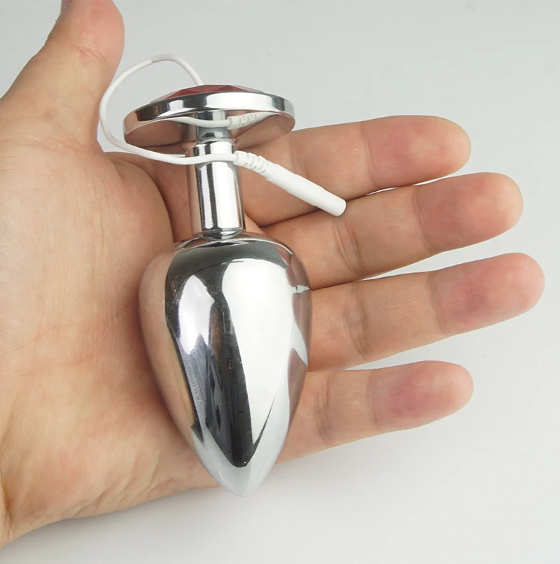 Electrosex Electrostimulator Buttplug,Electro Shock Anal Butt Plug,Electric Dildo Anus Expandable Stimulation,E stim Sex Toys
