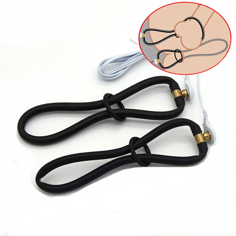 Electric Shock Sex Toys Cock Ring,Estim Penis,Eectroshock Butt Plug,e stim Anal Buttplug,BDSM Electro Nipple Clamps