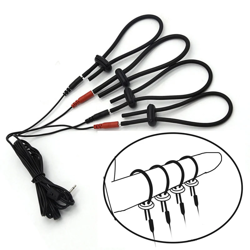 Electric Shock Sex Toys Cock Ring,Estim Penis,Eectroshock Butt Plug,e stim Anal Buttplug,BDSM Electro Nipple Clamps