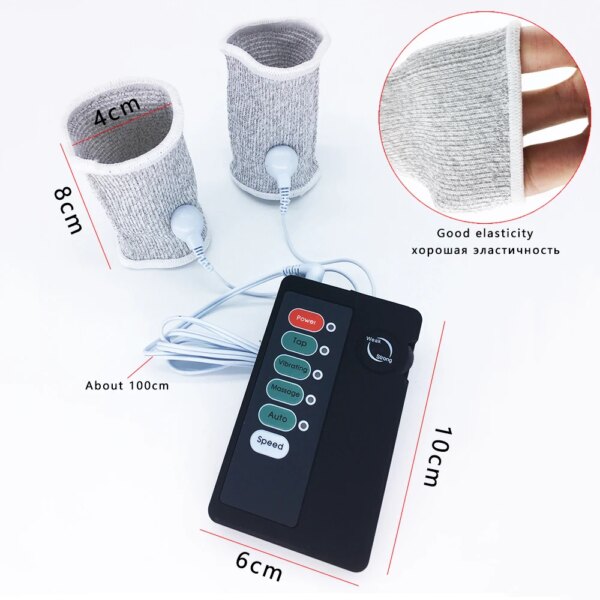 Electro Shock Therapy Conductive Penis Ring,Electric Play Cock And Ball Stretcher SM E-stim Sex Toy For Male Electric Stimulator