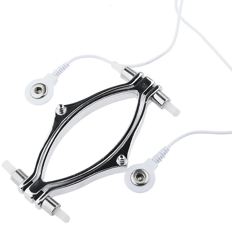 50 Style E-stim Electroshock Accessorry,SM Electro Anal Plug Nipple Clamp Cock Ring Penis Plug Sex Products,Estim Powerbox Toys