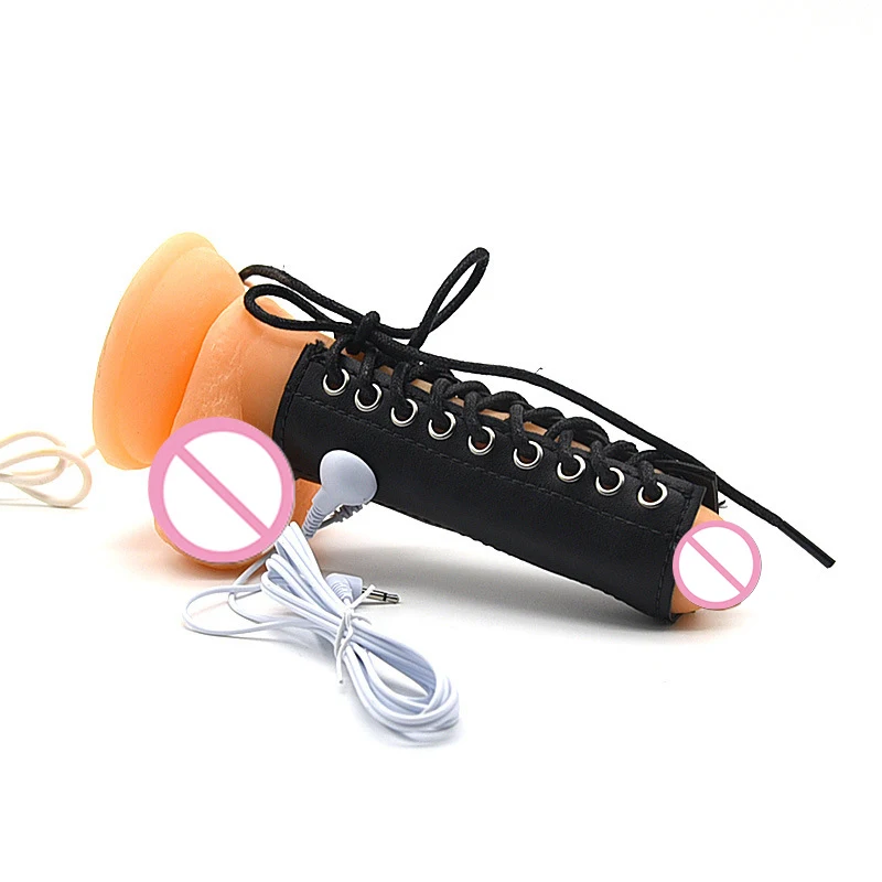 50 Style E-stim Electroshock Accessorry,SM Electro Anal Plug Nipple Clamp Cock Ring Penis Plug Sex Products,Estim Powerbox Toys