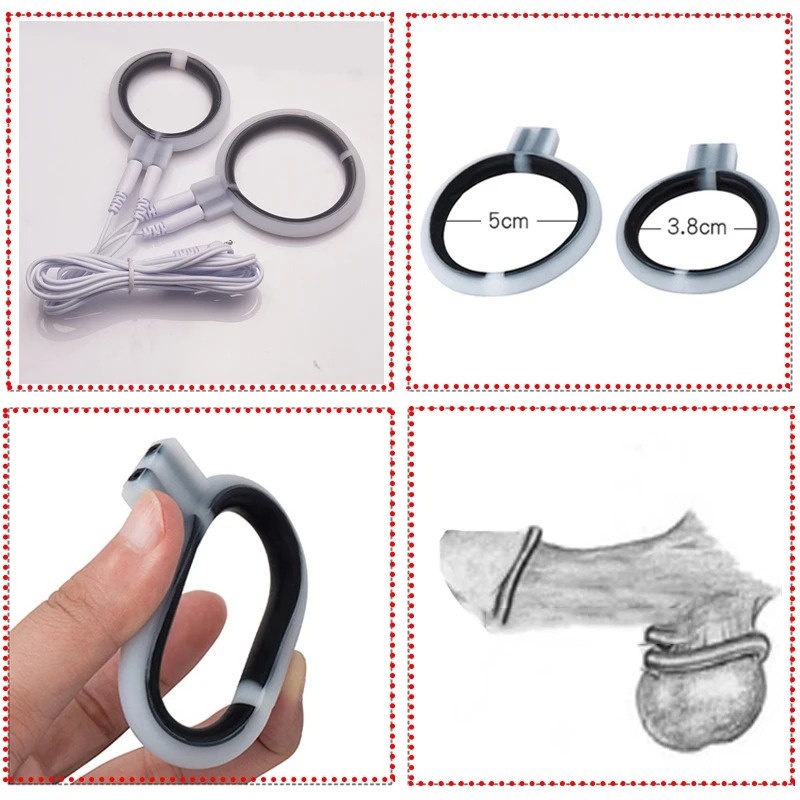 50 Style E-stim Electroshock Accessorry,SM Electro Anal Plug Nipple Clamp Cock Ring Penis Plug Sex Products,Estim Powerbox Toys