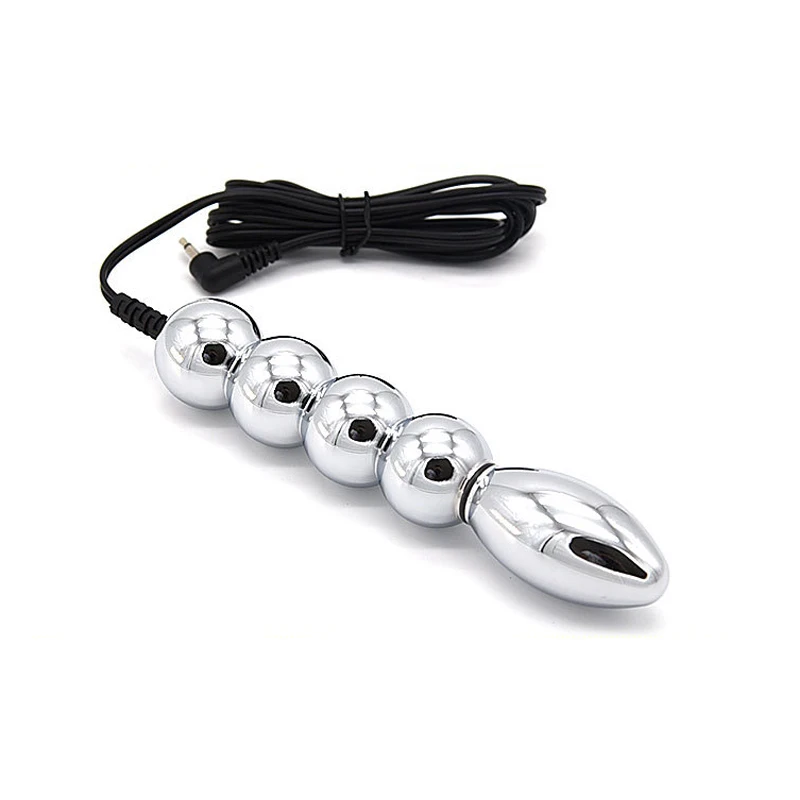 50 Style E-stim Electroshock Accessorry,SM Electro Anal Plug Nipple Clamp Cock Ring Penis Plug Sex Products,Estim Powerbox Toys