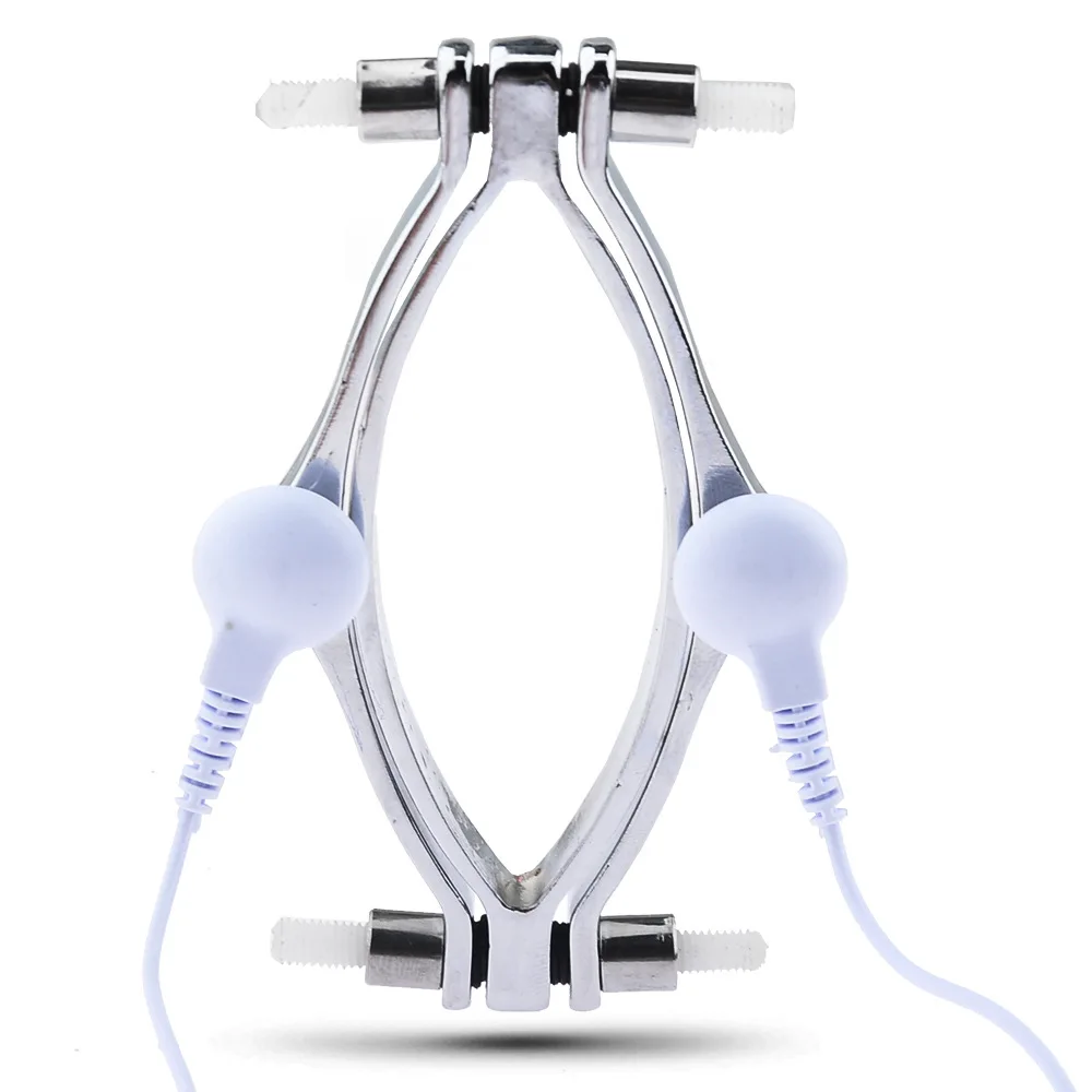 50 Style E-stim Electroshock Accessorry,SM Electro Anal Plug Nipple Clamp Cock Ring Penis Plug Sex Products,Estim Powerbox Toys