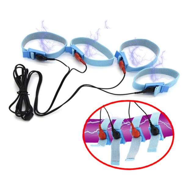 Varied Electro Bdsm Penis Ring Electrostimulator,E-stim Chastity Cage Cock Ring Glans Trainer,Men Electric Shock Sex Product Toy