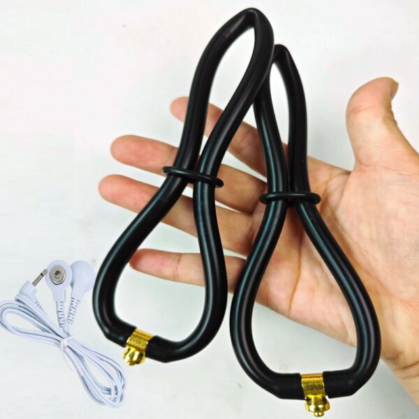 Varied Electro Bdsm Penis Ring Electrostimulator,E-stim Chastity Cage Cock Ring Glans Trainer,Men Electric Shock Sex Product Toy