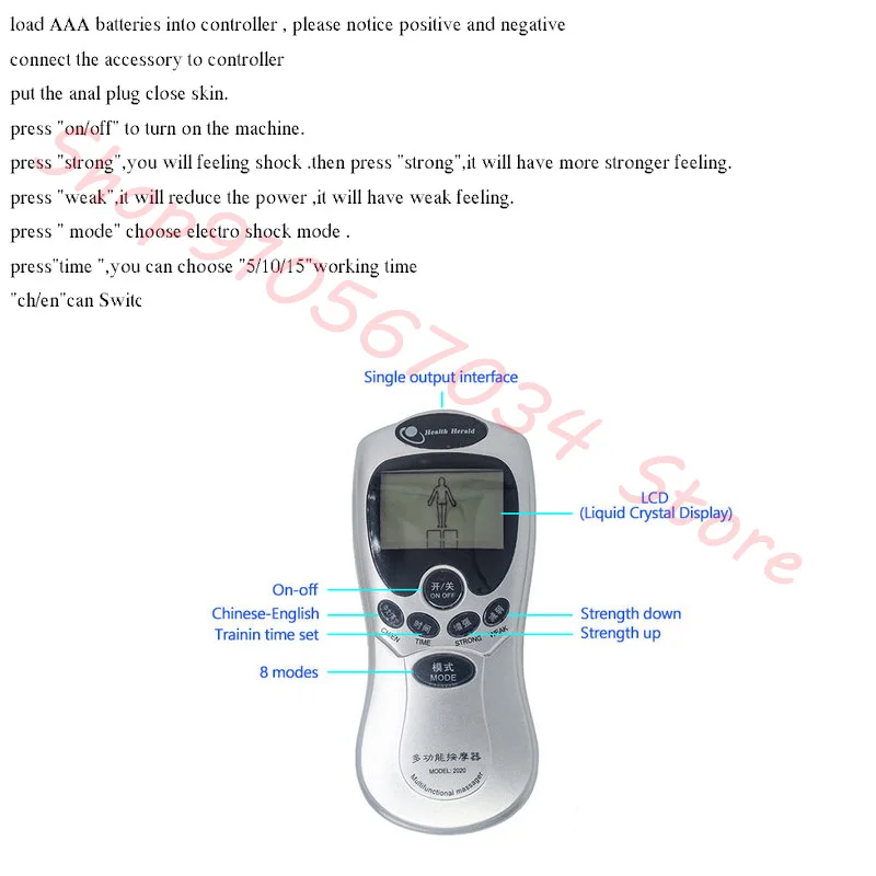 Varied Electro Bdsm Penis Ring Electrostimulator,E-stim Chastity Cage Cock Ring Glans Trainer,Men Electric Shock Sex Product Toy