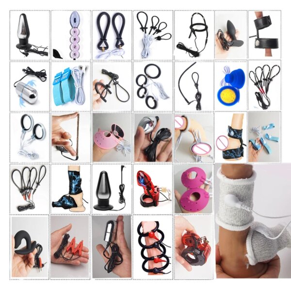 E stim Estim BDSM Toys,Electro Shock Anal Butt Plug,Electric Sex Penis Ring Plug,Electrostimulation Electrostimulator,E-stim Egg