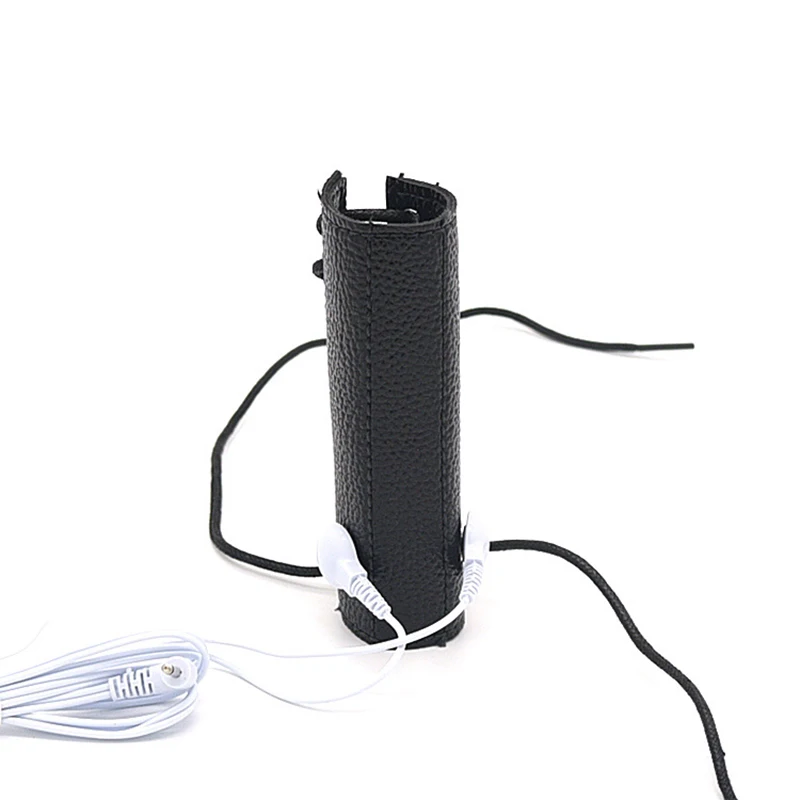 Electro Shock Anal Butt Plug Electric Nipple Sucker Clamps E-stim Penis Plug Ring Cock Cage SM Chastity Couple Sex Medical Toys