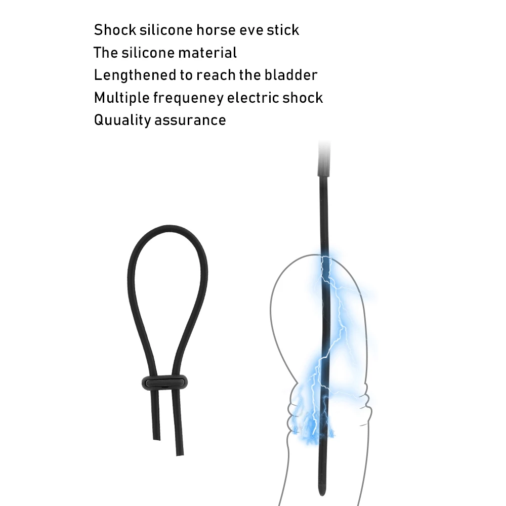 Electro Shock Anal Butt Plug Electric Nipple Sucker Clamps E-stim Penis Plug Ring Cock Cage SM Chastity Couple Sex Medical Toys