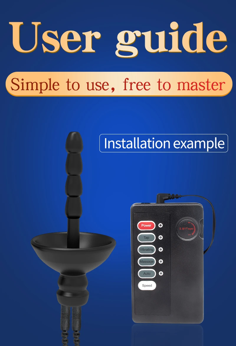 Electro Shock Anal Butt Plug Electric Nipple Sucker Clamps E-stim Penis Plug Ring Cock Cage SM Chastity Couple Sex Medical Toys