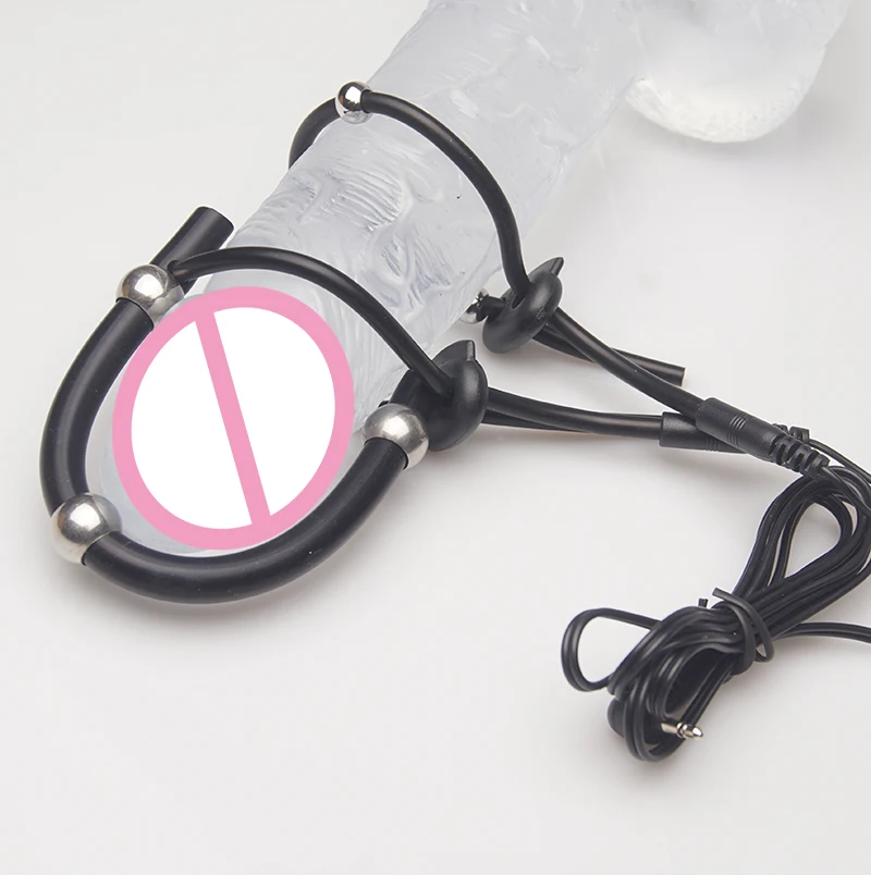 BDSM Electric Shocker Anal Butt Plug,Electrostimulation Electrosex,Electro Shock Sex Penis Cock Ring,E stim Estim Expand Anus