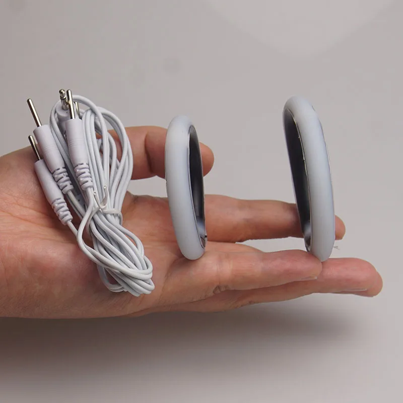BDSM Electric Shocker Anal Butt Plug,Electrostimulation Electrosex,Electro Shock Sex Penis Cock Ring,E stim Estim Expand Anus