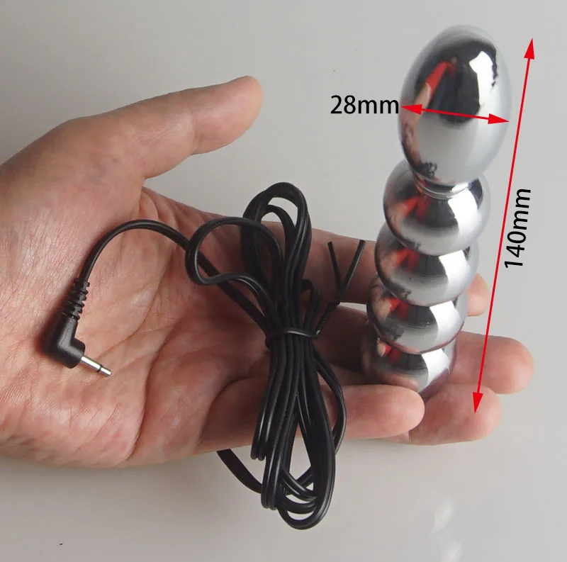 BDSM Electric Shocker Anal Butt Plug,Electrostimulation Electrosex,Electro Shock Sex Penis Cock Ring,E stim Estim Expand Anus