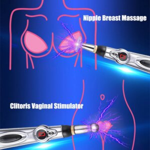 Electric Shock Vaginal Pen,Bdsm Electric Sex Chastity Wand Adult Sex Toys For Woman Men Penis Nipple Clitoris Electro Stimulator