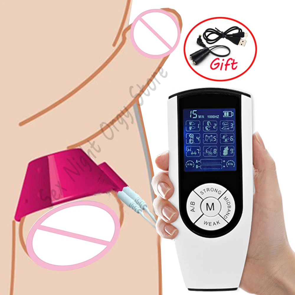 Electric Chastity Cage,Testicle Electrostimulation Penis Extender,BDSM Electro Sex for Men,E-stim Cockring,Electro Shock Scrotum