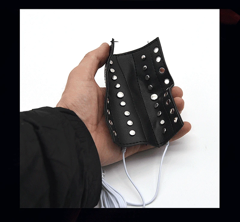 Electric Shock Penis Ring, Electro Stimulation Penis Massage Accessories, Cock Cage Penis Extender Sex Toys For Men Masturbator