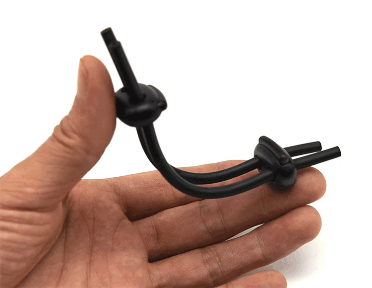 Electric Shock Penis Ring, Electro Stimulation Penis Massage Accessories, Cock Cage Penis Extender Sex Toys For Men Masturbator