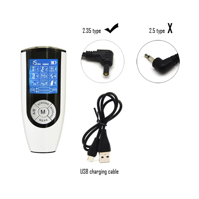 Electric Shock Penis Ring, Electro Stimulation Penis Massage Accessories, Cock Cage Penis Extender Sex Toys For Men Masturbator