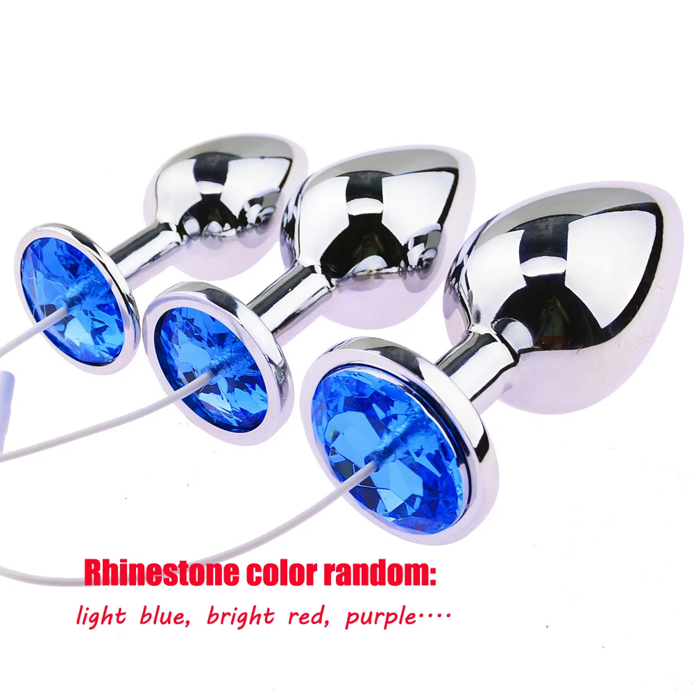 Electric Shock Butt​ Plug,Bdsm Electro Anal Sex Toys,Electro Dildo Anus Expand stimulation Vagina Prostate Massager,E stim Jumps