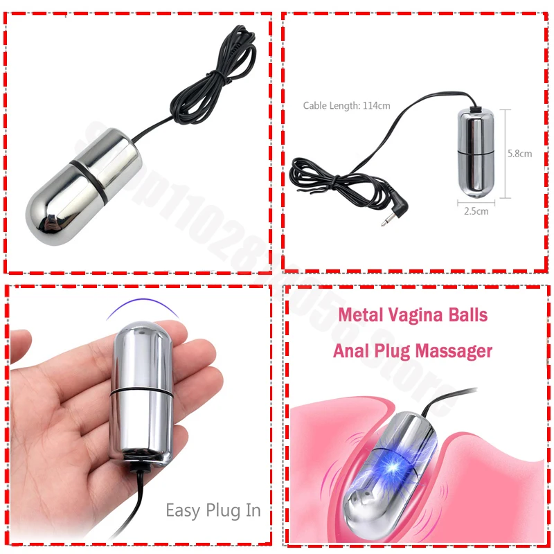 Electric Shock Butt​ Plug,Bdsm Electro Anal Sex Toys,Electro Dildo Anus Expand stimulation Vagina Prostate Massager,E stim Jumps