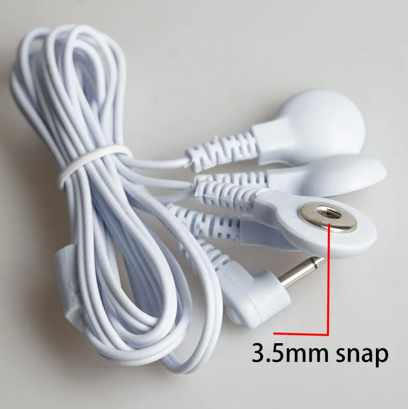 BDSM Electro Shock Cable Adaptor,Electric Shocker Lead Wires,Electrostimulator Electrosex Electroshock,Estim Sex Toys,E-stim