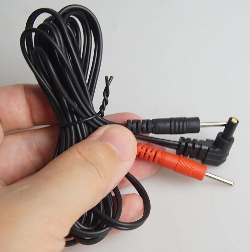 BDSM Electro Shock Cable Adaptor,Electric Shocker Lead Wires,Electrostimulator Electrosex Electroshock,Estim Sex Toys,E-stim