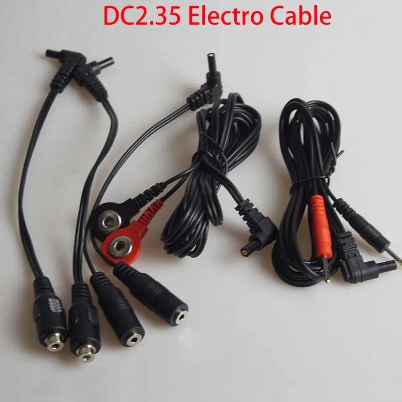 BDSM Electro Shock Cable Adaptor,Electric Shocker Lead Wires,Electrostimulator Electrosex Electroshock,Estim Sex Toys,E-stim