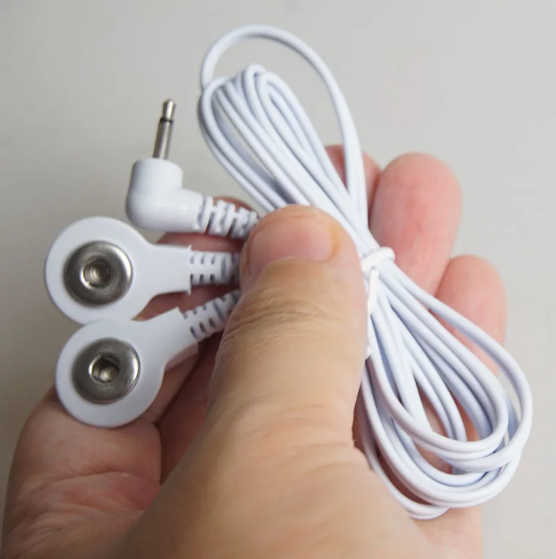 BDSM Electro Shock Cable Adaptor,Electric Shocker Lead Wires,Electrostimulator Electrosex Electroshock,Estim Sex Toys,E-stim