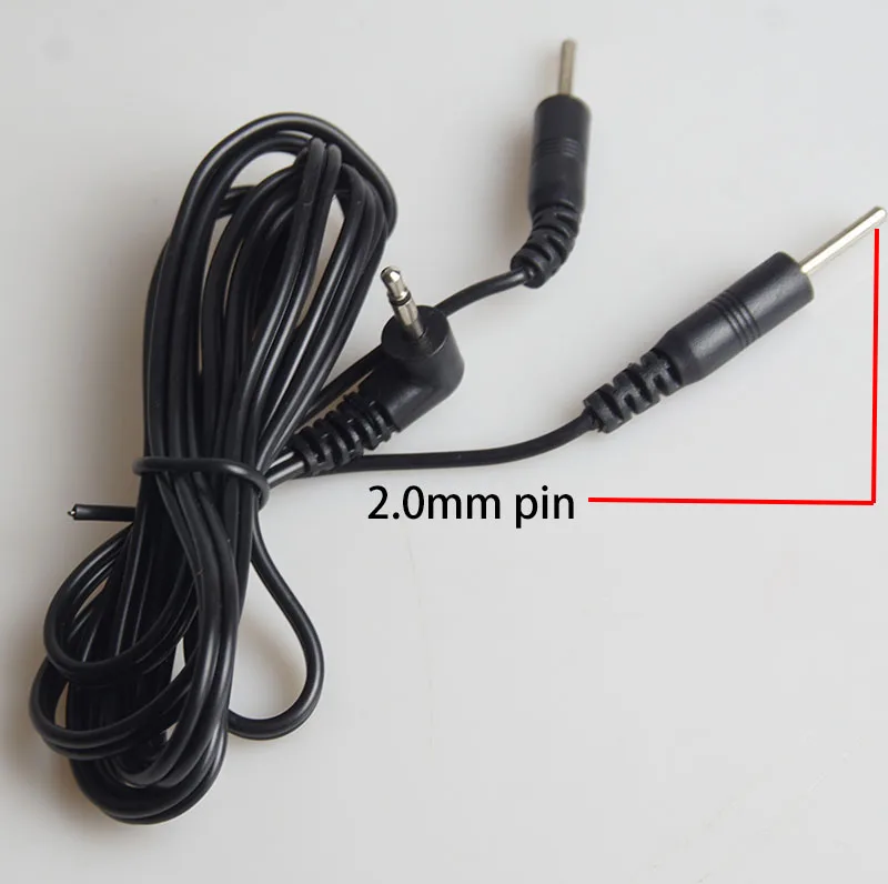 BDSM Electro Shock Cable Adaptor,Electric Shocker Lead Wires,Electrostimulator Electrosex Electroshock,Estim Sex Toys,E-stim