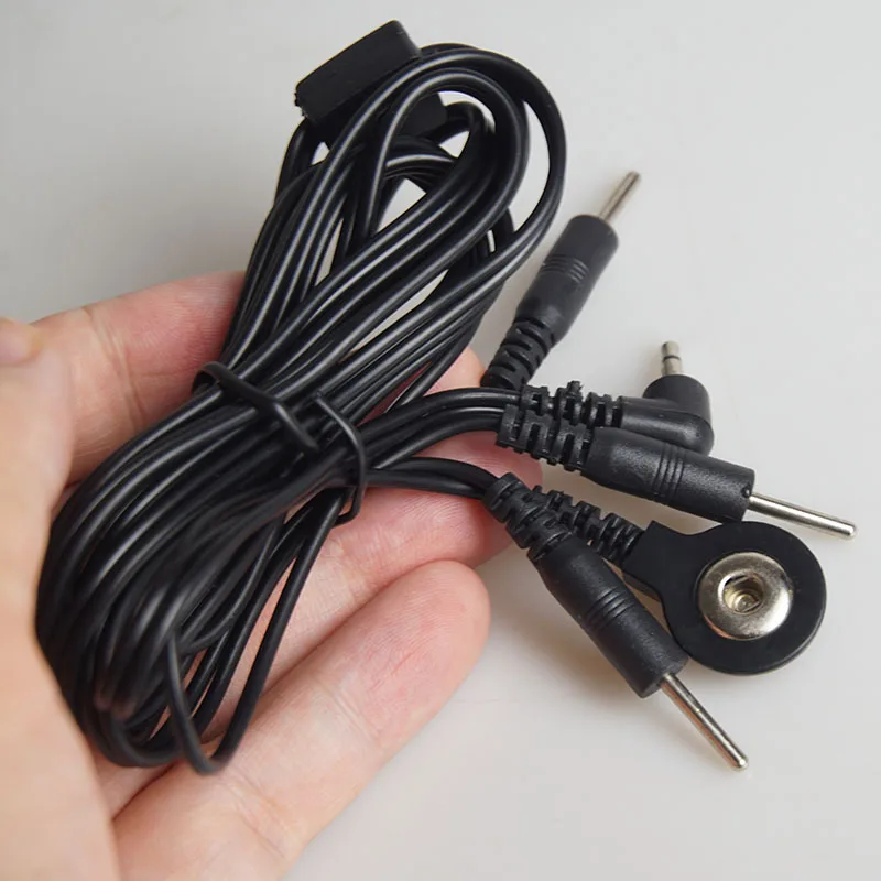 BDSM Electro Shock Cable Adaptor,Electric Shocker Lead Wires,Electrostimulator Electrosex Electroshock,Estim Sex Toys,E-stim