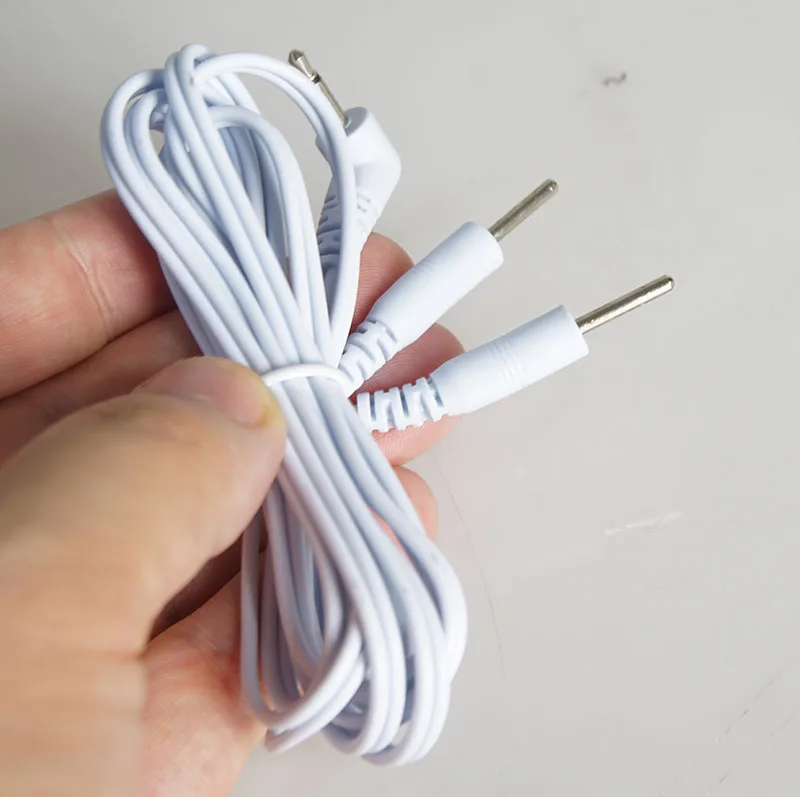 BDSM Electro Shock Cable Adaptor,Electric Shocker Lead Wires,Electrostimulator Electrosex Electroshock,Estim Sex Toys,E-stim