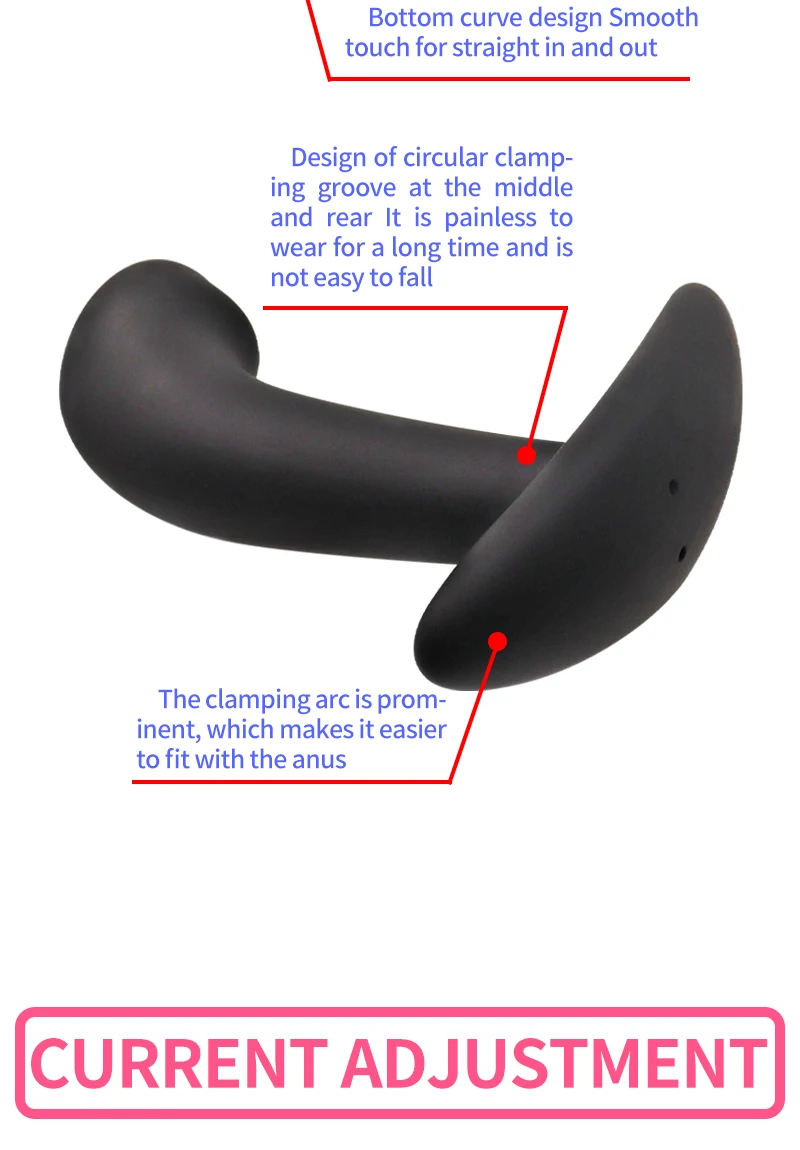 Electric Shocker Anal Butt Plug,E stim Urethral Dilator,BDSM Electro Shock Penis Plug,Sex Toys Men,Electrostimulation Massager