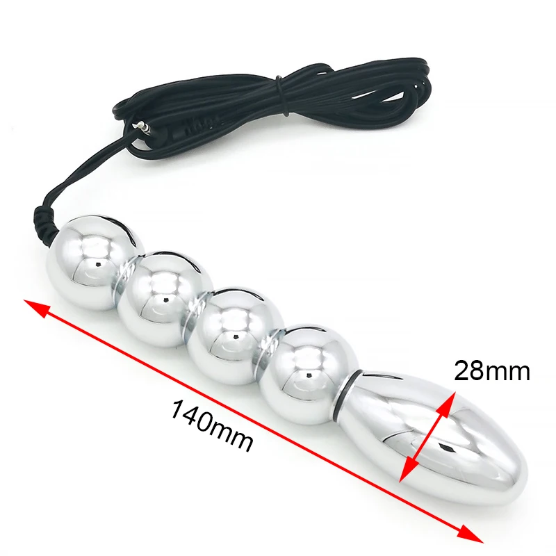 Electro Shock/Stimulation/Sex/BDSM Anal Plug,Electroshock Butt Plug Dildo Vibrator,Estim e stim Prostate Massage