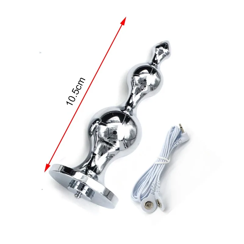Electro Shock/Stimulation/Sex/BDSM Anal Plug,Electroshock Butt Plug Dildo Vibrator,Estim e stim Prostate Massage