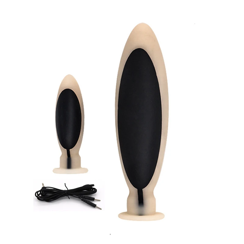 Electro Shock/Stimulation/Sex/BDSM Anal Plug,Electroshock Butt Plug Dildo Vibrator,Estim e stim Prostate Massage