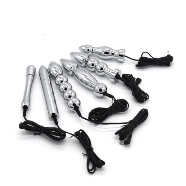 Electro Shock/Stimulation/Sex/BDSM Anal Plug,Electroshock Butt Plug Dildo Vibrator,Estim e stim Prostate Massage
