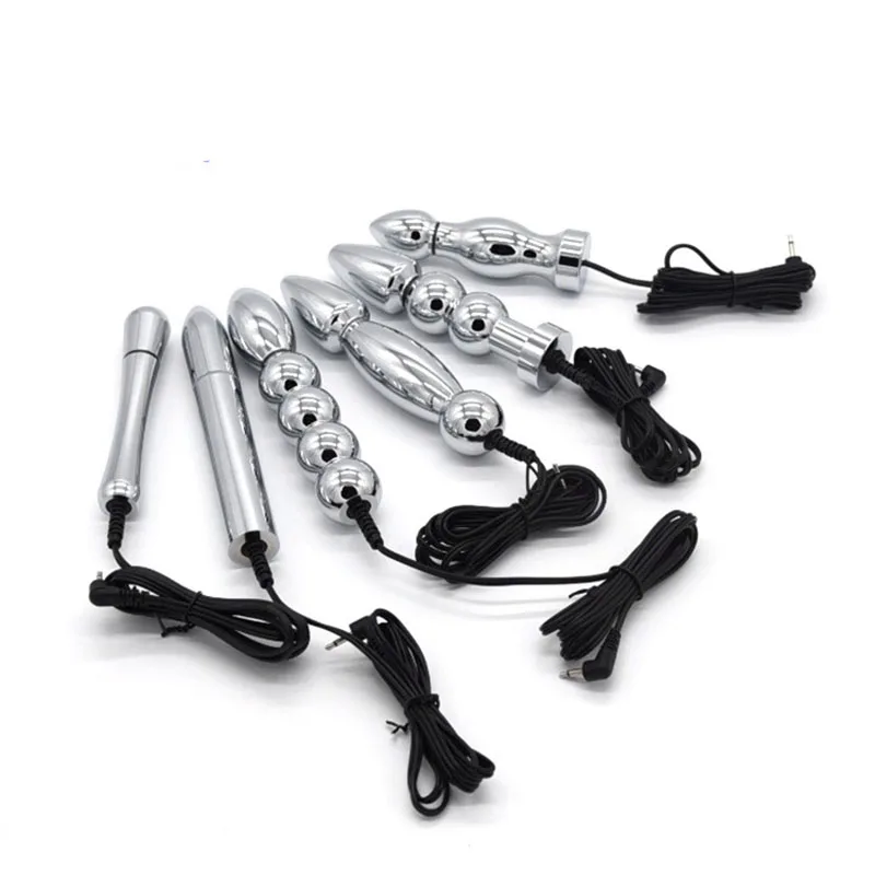 Electro Shock/Stimulation/Sex/BDSM Anal Plug,Electroshock Butt Plug Dildo Vibrator,Estim e stim Prostate Massage