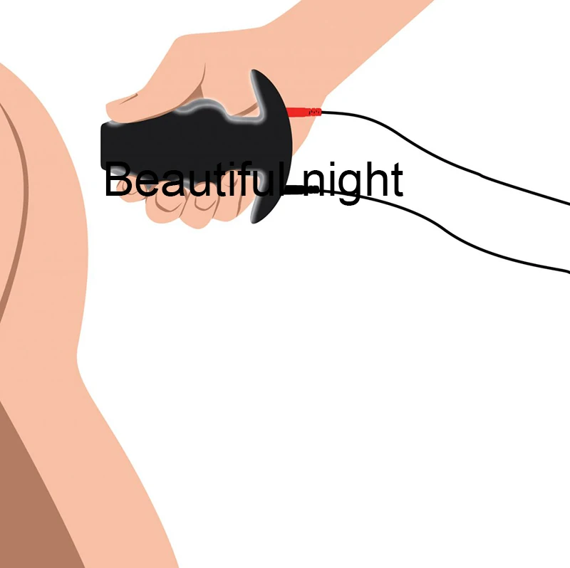 Electro Shock/Stimulation/Sex/BDSM Anal Plug,Electroshock Butt Plug Dildo Vibrator,Estim e stim Prostate Massage