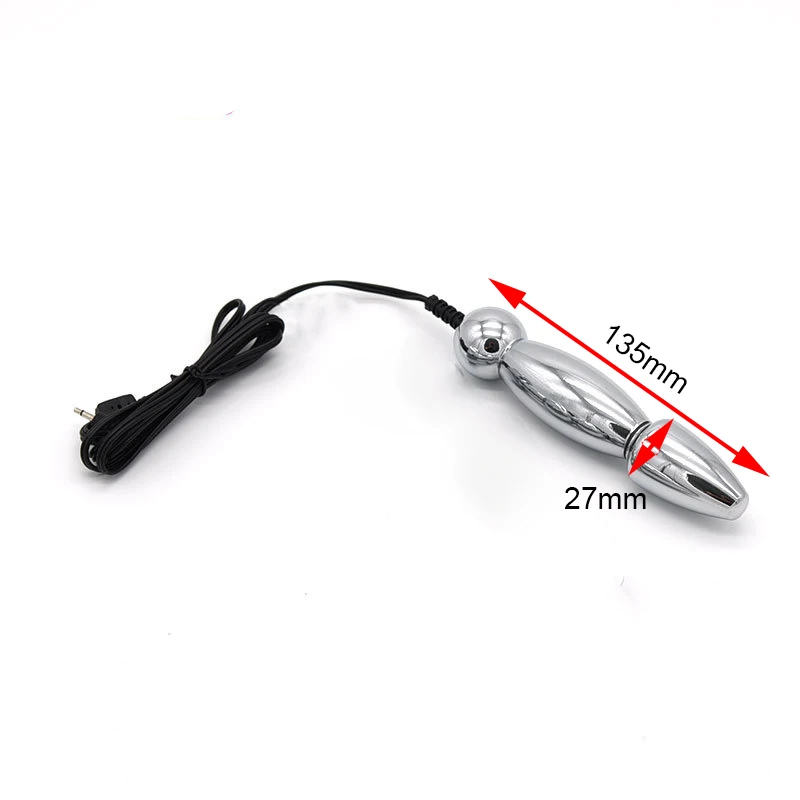 Electro Shock/Stimulation/Sex/BDSM Anal Plug,Electroshock Butt Plug Dildo Vibrator,Estim e stim Prostate Massage