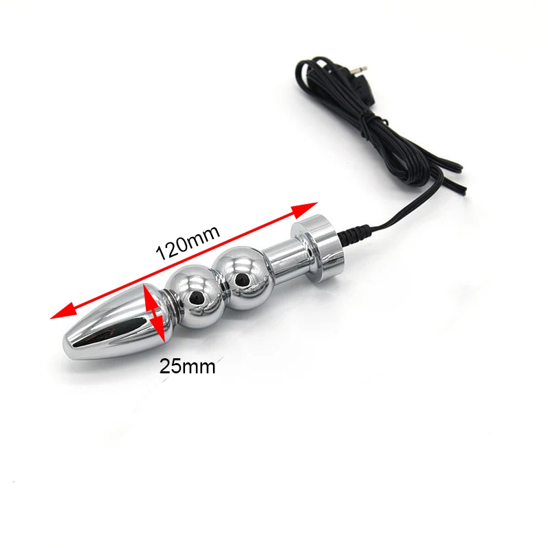 Electro Shock/Stimulation/Sex/BDSM Anal Plug,Electroshock Butt Plug Dildo Vibrator,Estim e stim Prostate Massage