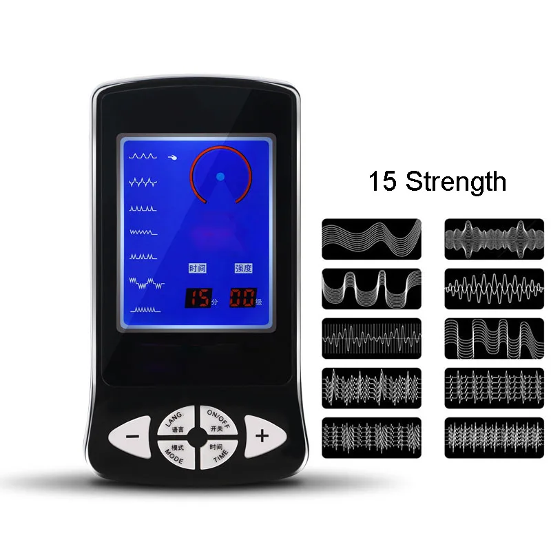 Electric Shock Sex Toys,Electro Penis Stimulator Ring BDSM Cock Cage,Estim Anal Butt Plug,E stim for Men