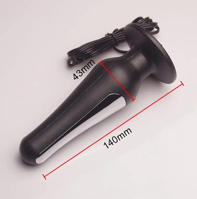 Electric Shock Sex Toys,Electro Penis Stimulator Ring BDSM Cock Cage,Estim Anal Butt Plug,E stim for Men